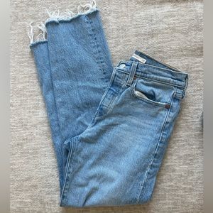 Levi Wedgie Straight Leg Jean